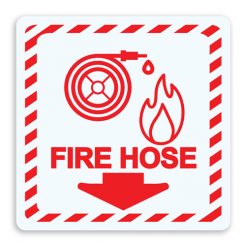 Fire Hose Sign