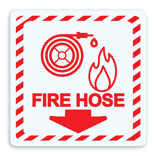 Fire Hose Sign