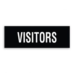 Visitors Sign